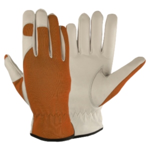 Top-Ranked Heavy Duty Cowhide Grain Leather Safety <b>Gloves</b> Soft Comfortable Industrial Hand Protection Driving Working Adjustable - Product Image 2