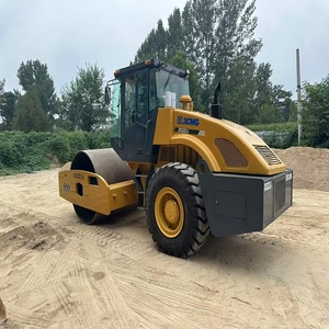 Potente Rodillo Compactador de 14 Toneladas de un Solo Tambor para una Construcción Vial Rentable que Ofrece un Acabado de Superficie Uniforme - Product Image 2