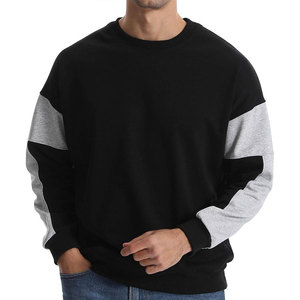 Sweat-shirts personnalisés en gros pour hommes, col rond, coupe oversize, avec logo personnalisé, épais et chauds pour l'hiver, respectueux de l'environnement - Product Image 1