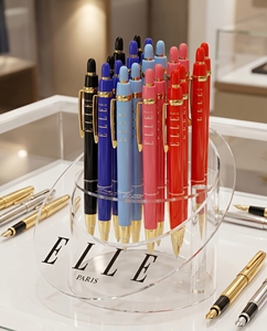 Stylish Modern Acrylic Pen Display <b>Stand</b> Eco-Friendly for Freestanding Customizable Easy Assembly Showpiece Displays - Product Image 6