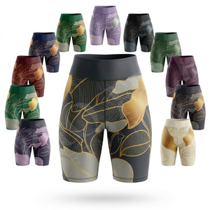 Shorts de sport pour femmes, conception personnalisée OEM ODM, compression, respirant, extensible, confortable, fitness, course à pied, séchage rapide - Product Image 1