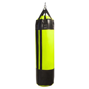 Sac de frappe en cuir sur pied avec base stable pour entraînement à domicile ou au bureau - Sac de frappe professionnel lourd pour arts martiaux et salles de boxe - Product Image 5