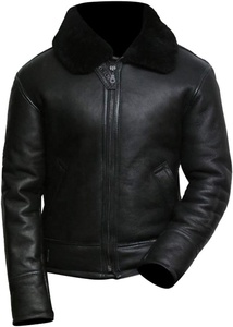 New Arrival <b>Men's</b> High Quality Fashion <b>Fur</b> Leather <b>Jacket</b> for <b>Men</b> 2024 Winter Wear Genuine Leather <b>Jacket</b> - Product Image 5