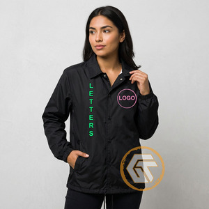 ปรับแต่งตามความต้องการ |   เสื้อแจ็คเก็ตผู้หญิงสไตล์กรีกคุณภาพสูง ปักลาย  บุด้วยผ้าไหมกันน้ำ ระบายอากาศได้ดี  ทำจากโพลีเอสเตอร์  แบรนด์ Kapa - Product Image 4