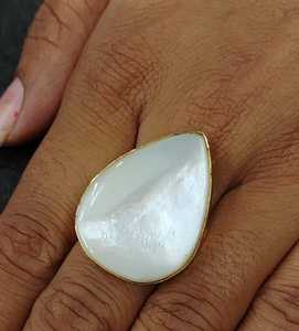 Monalisa Trendy <b>Brass</b> <b>Ring</b> for Women & Girls Customizable Stone Partywear Jewellery-Bulk Product - Product Image 2