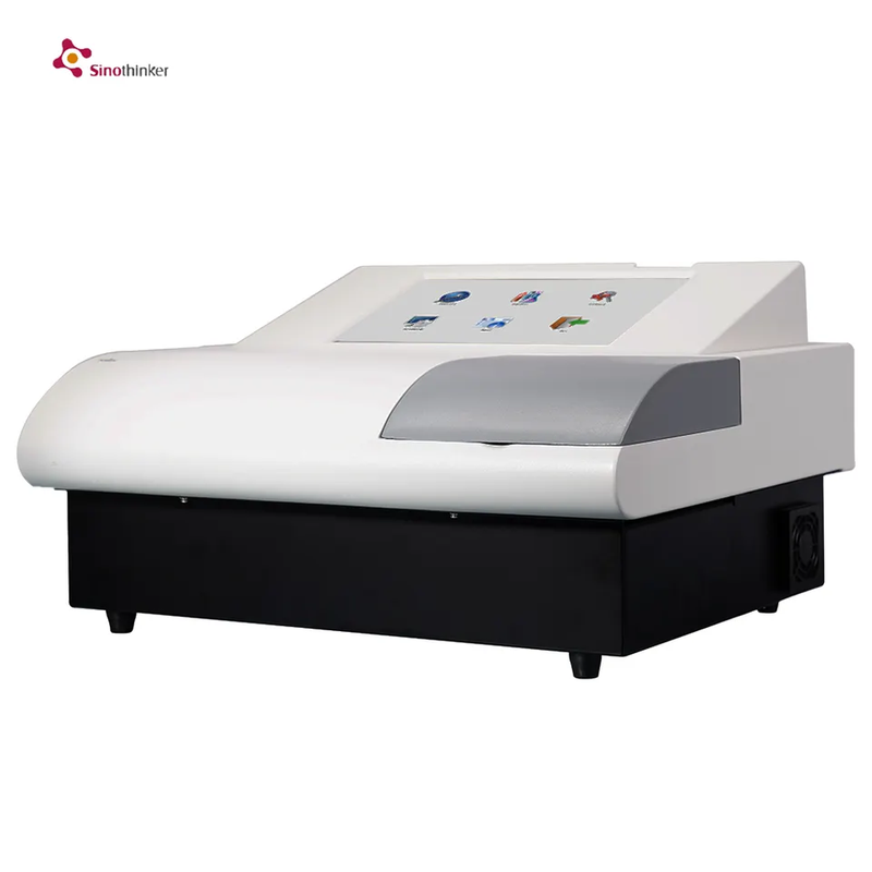Semi Automated Elisa Microplate Reader With