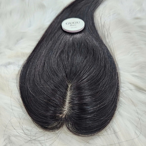 ผมต่อ Guguhair แท้ 100% แบบเวอร์จิ้น เวียดนาม ท็อปเปอร์ ฐานไหม ติดคลิป จัดเรียงเกล็ดผม สามารถปรับแต่งสีได้ - Product Image 4