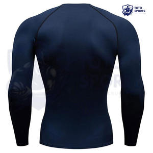 ชุดแรชการ์ดแขนยาวรุ่นใหม่ ประสิทธิภาพสูง สวมใส่สบาย คุณภาพดี เหมาะสำหรับออกกำลังกาย ระบายอากาศได้ดี ทรงเข้ารูป น้ำหนักเบา สำหรับผู้ชาย - Product Image 4