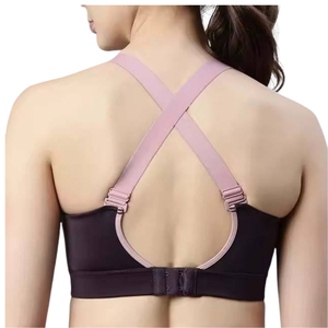 เสื้อชั้นในกีฬาแบบมีสายกว้าง  แบบไม่มีโครง  รองรับได้ดี  ใส่สบาย  ยืดหยุ่น  ระบายอากาศได้ดี  เนื้อผ้านุ่ม  เหมาะสำหรับออกกำลังกายสำหรับผู้หญิง - Product Image 3