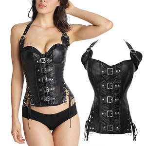 Corset en cuir respirant de haute qualité pour femme, ajustable, sexy, effet ventre plat, design sportif, vente en gros en ligne - Meilleures ventes - Product Image 3