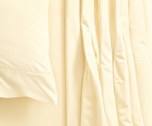 Luxury 500 TC King Bed Sheet Set (4-Piece) Premium Cornsilk Ultra Soft Cotton Bedding Silky Smooth Hotel Collection Deep Pocket - Product Image 1