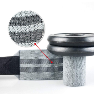 Support de poignet en néoprène personnalisé, antidérapant, robuste, pour la musculation et le bodybuilding - Unisexe, réglable, respirant, complet - Product Image 4