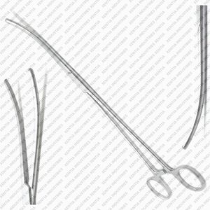 Pinces hémostatiques Rochester Pean 12 pouces courbées, hémostatique chirurgical, instruments vétérinaires en acier inoxydable, certifiés CE OEM - Product Image 3
