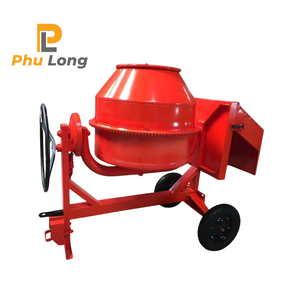 Bétonnière diesel portable PHU LONG GLOBAL JZC350, capacité du tambour 320L, 10m3/h, haute efficacité, garantie 2 ans pour la construction - Product Image 1