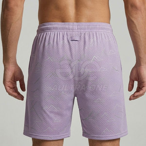 Fresh Drop Men Soccer Shorts 100% Polyester Solid Lightweight Quick Dry Breathable Sports Wear for Football Training Running - Product Image 5
