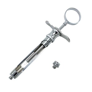 Seringues vétérinaires grande capacité, seringues jetables en plastique pour l'injection des bovins, des moutons, des chèvres, prévention des maladies du bétail et V - Product Image 2