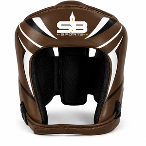 SULTAN BOXING Durable Head Guard Clear Face Protective Sports Helmet for Adults Unisex PC Material Leather Outsole Hook Loop - Product Image 5