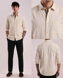 Camisa de Hombre de Lino y Algodón Orgánico, Ecológica y Cómoda - Product Image 3