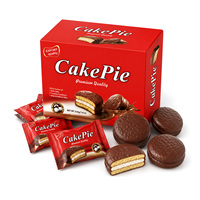 Vente flash ! Délicieux gâteau au chocolat de qualité supérieure, prix bas, fabriqué au Vietnam, lot de 6, 168g