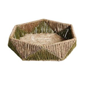 Cesta de bandeja de algas marinas de mimbre caliente de color marino, bandeja de servicio de alta calidad de Vietnam al por mayor - Product Image 4