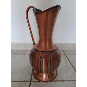 Vintage Copper <b>Jug</b> New Design Tabletop Water Serving Ware Handle Fancy Metal <b>Jug</b> for <b>Drinking</b> Factory Price Tea Pots Kettles - Product Image 5