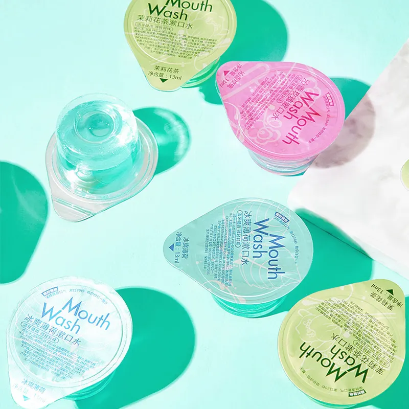 In Voorraad Wegwerp Jelly Cup Eenmalig Gebruik Travel Pack Mondverzorging Mond Mond Wash