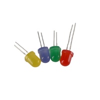 Haute qualité 8mm jaune vert LED Diodes usine vente directe échantillon gratuit lampe LED