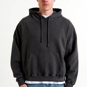 Hoodie surdimensionné à marque privée, style streetwear, épais, pour homme, fabrication en usine - Product Image 5
