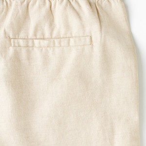 Best Quality 100% Cotton Men's Summer Athletic Fitted Shorts with <b>Elastic</b> Waist Quick-Drying <b>String</b> Pockets Bermuda Style - Product Image 5