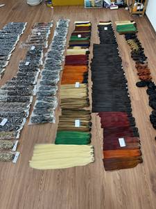 ¡Gran venta 2025! Premium 100% Remy Hair Machine Paquetes de cabello liso de hueso de doble trama Extensiones de cabello humano vietnamita - Product Image 4