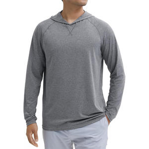 Chemises de pêche anti-humidité personnalisables, extensibles, UPF 50+, manches longues, vêtements marins pour la pêche en bateau côtier - Product Image 1