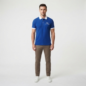 Camiseta Polo Personalizada para Hombre, Ropa Deportiva, Manga Corta, Camiseta de Golf, Fabricante y Proveedor Mayorista OEM ODM - Product Image 3