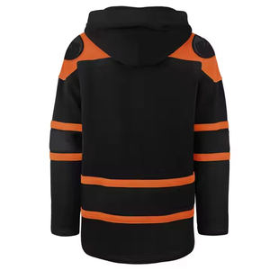 Unisex Design Men's Comfortable Jersey Hoodie for All Seasons Custom With OEM <b>Ice</b> Hockey Team Name Fashionable for Layering - Product Image 2