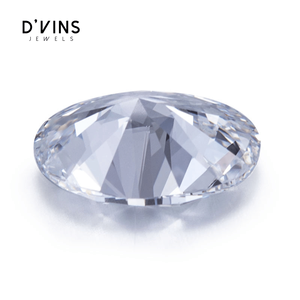 D'vins Jewels Vente en gros de diamants en vrac de forme ovale 2,07 ct Couleur D VVS2 Coupe excellente Diamant cultivé en laboratoire rempli Surat - Product Image 3