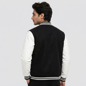 Chaqueta Varsity Premium de Alta Calidad, Ropa Exterior Informal con Ajuste Cómodo, Tela Resistente, Puños Acanalados, Bordado Personalizado - Product Image 2