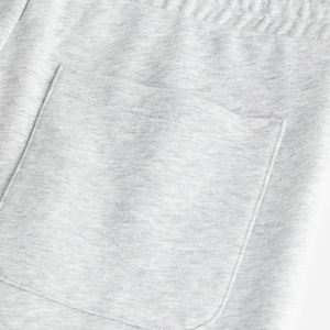 Pantalones Bermuda de Moda de Algodón Afelpado para Primavera, con Cordón Ajustable y Logotipo/Bordado Personalizado, ¡Venta Caliente! - Product Image 2