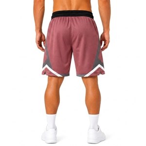 Shorts de sport en mesh pour hommes, personnalisés, séchage rapide, respirants, pour la course à pied, le basketball, l'entraînement, fabricant OEM ODM - Product Image 2
