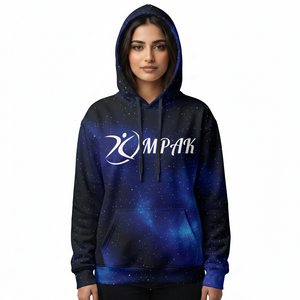 Hoodie unisexe surdimensionné de haute qualité avec impression par sublimation intégrale pour les collections de vêtements streetwear - Product Image 1