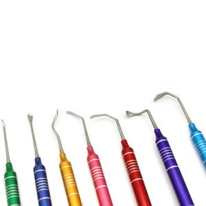 7-Piece Stainless Steel Dental Surgical Instrument Set Double-Ended Sinus Lift Lifting Elevator Tool for Implants By Dentavex - Product Image 3