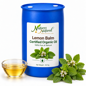 น้ำมันเลมอนบาล์มออร์แกนิคแท้ Melissa Officinalis ส่วนผสมจากพืชธรรมชาติสำหรับผลิตภัณฑ์ความงามจากธรรมชาติ น้ำหอม ขายส่ง - Product Image 5