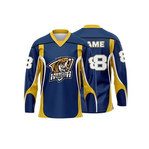 Jersey de Hockey sobre Hielo Personalizado para Hombre, Diseño Americano, Tela Sublimada, Uniforme Deportivo para Práctica - Product Image 6