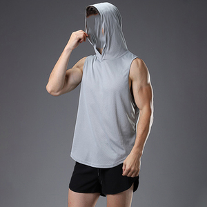 Camiseta sin mangas de malla para hombre, novedad, chaleco deportivo transpirable de secado rápido para gimnasio, baloncesto y entrenamiento de verano - Product Image 3