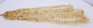 Perles de citrine naturelle facettées en forme de larme, taille 4x6 à 7x9 mm, perles de pierre précieuse de citrine en forme de goutte, brin de 20 pouces, perles facettées en forme de larme - Product Image 3