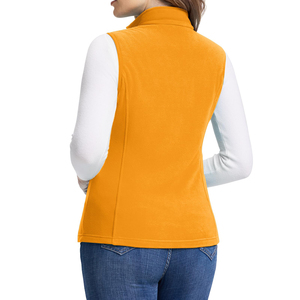 Chaleco de Forro Polar para Mujer, Diseño Elegante y Personalizado, Transpirable, Color Sólido, Absorbe la Humedad, Ropa Exterior de Moda para Mujer, Precio Económico - Product Image 2