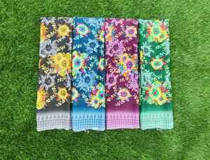 ผ้าส่าหรีพิมพ์ลายพรีเมียม พลังงานแห่งความสง่างาม ให้สัมผัสนุ่มลื่นและพลิ้วไหวอย่างมีระดับ |   ชุดส่าหรีสำหรับใส่ในชีวิตประจำวัน - Product Image 4