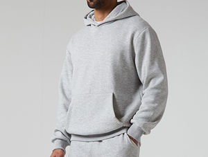 Artículo de Primera Calidad, Hecho a Medida, Talla Grande, Oferta de Invierno, Color Liso, Precio al por Mayor, Sudadera con Capucha de Poliéster/Algodón, Informal, de Dos Piezas - Product Image 6