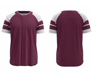 โลโก้และตัวเลขแบบกำหนดเอง |   เสื้อเบสบอลทีมขายส่ง แขนสั้น ผ้าโพลีเอสเตอร์ ระบายอากาศ แห้งเร็ว สำหรับฤดูร้อน - Product Image 6