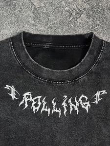 Camiseta de hombre de manga corta, corte holgado y oversize, con hombros caídos, de algodón, informal, para uso diario y estilo urbano, con estampado gráfico. - Product Image 4