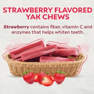 OEM ODM Masticables de Yak del Himalaya con Sabor a Fresa para Perros, Masticables Dentales Naturales de Larga Duración para Todas las Razas, Soporte de Marca Privada - Product Image 2