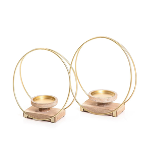 Best Selling Decorative <b>Tall</b> Metal Candle Holder For Floor And <b>Table</b> Styling Enhancing Interior Height And Warm Lighting Effect - Product Image 4